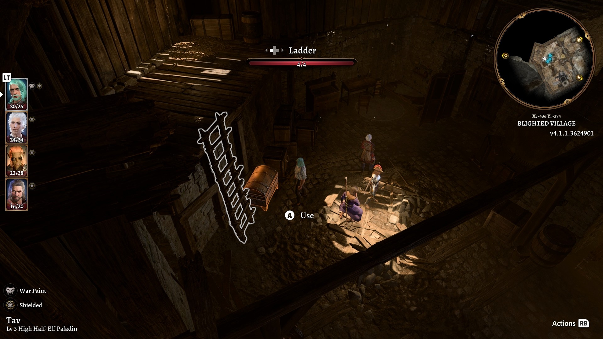 bg3-infernal-iron-blighted-village-ladder